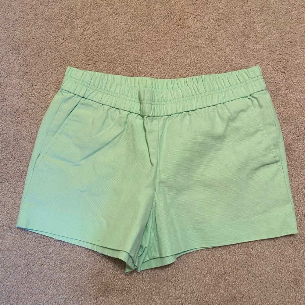 J crew mint green shorts